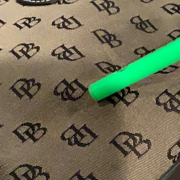 Dooney and Bourke vintage canvas satchel. - Picture 6 of 8